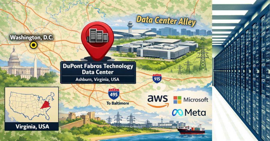 DuPont Fabros Technology (DFT) Data Center – Virginia, USA DuPont Fabros Technology (DFT) Data Center – Virginia, USA